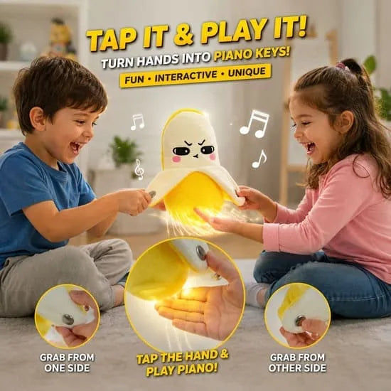 Amazing Sensor Musical Plush Banana For Kids