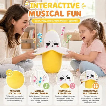 Amazing Sensor Musical Plush Banana For Kids